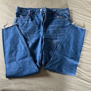 Womens high rise jegging.